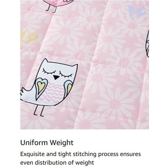 Topcee Weighted Blanket (7lbs 40'x60') Heavy, Breathable Cooling Blanket 7lbs. - Picture 9 of 13